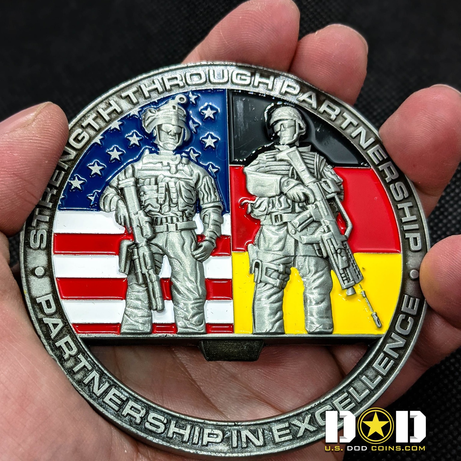 Soft Enamel On Both Sides Challenge Coins