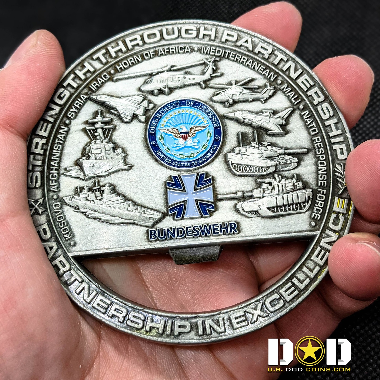 Soft Enamel On Both Sides Challenge Coins