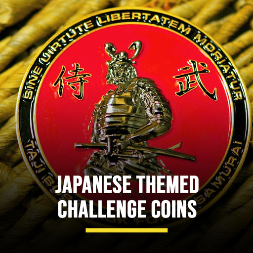 JAPANESE THEMED CHALLENGE COINS