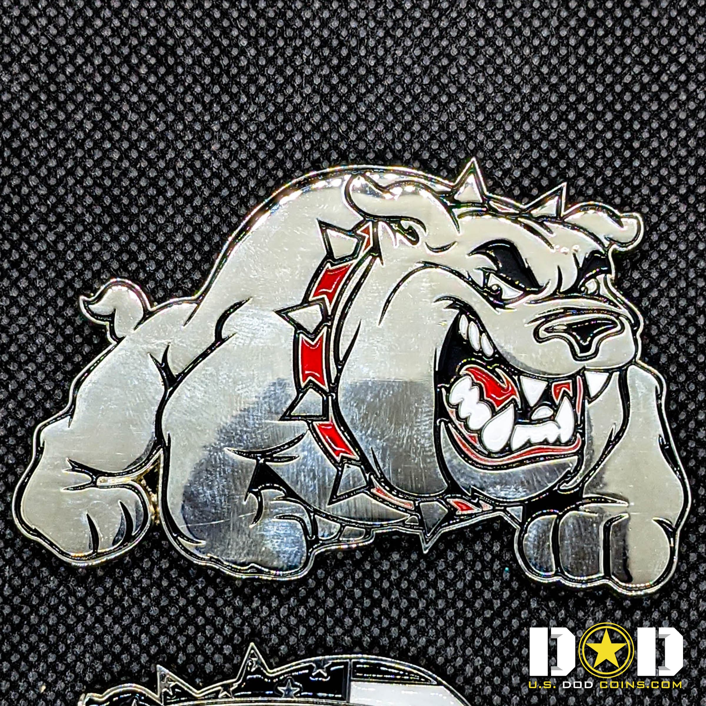 B Co 404 ASB Bulldog Challenge Coin for Excellence