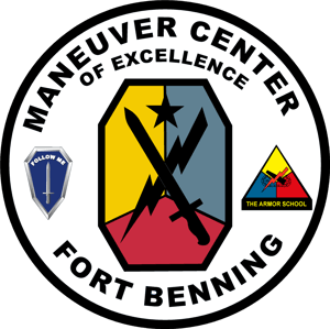 Maneuver Center of Excellence at Fort Benning Insignia for Challenge Coins