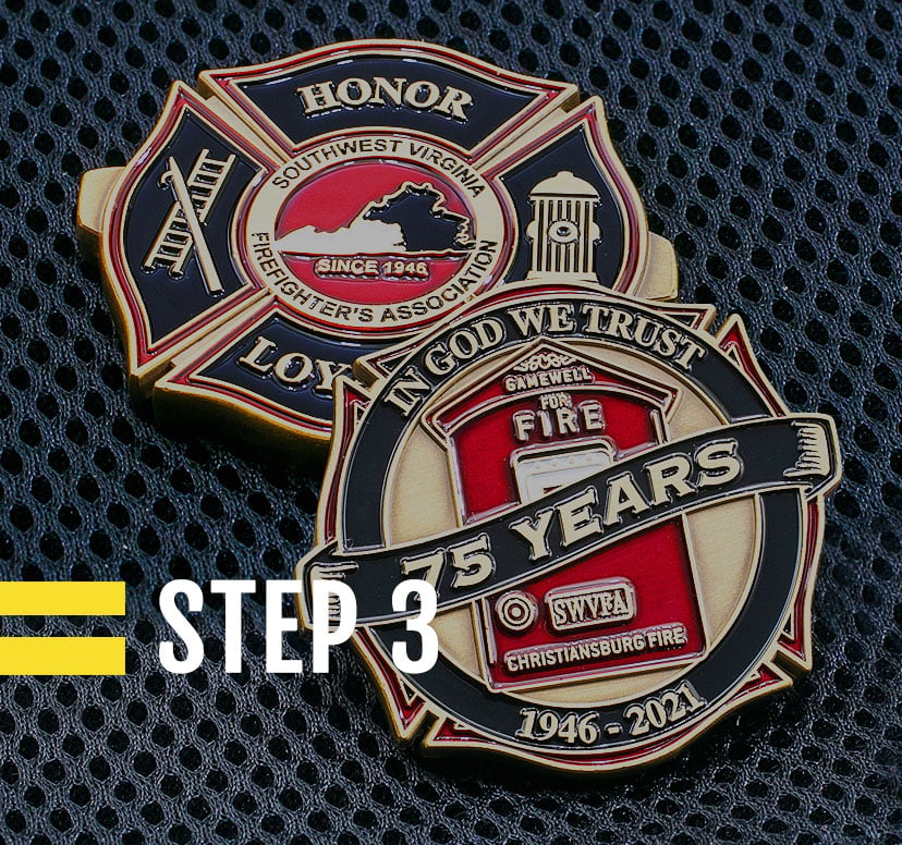 Produce-Firefighter-challenge-coin-to-custom-order-online - step 3