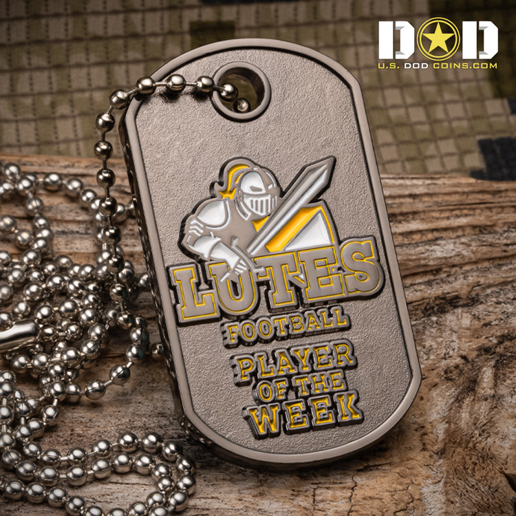 lutes-football-player-of-the-week-dog-tag