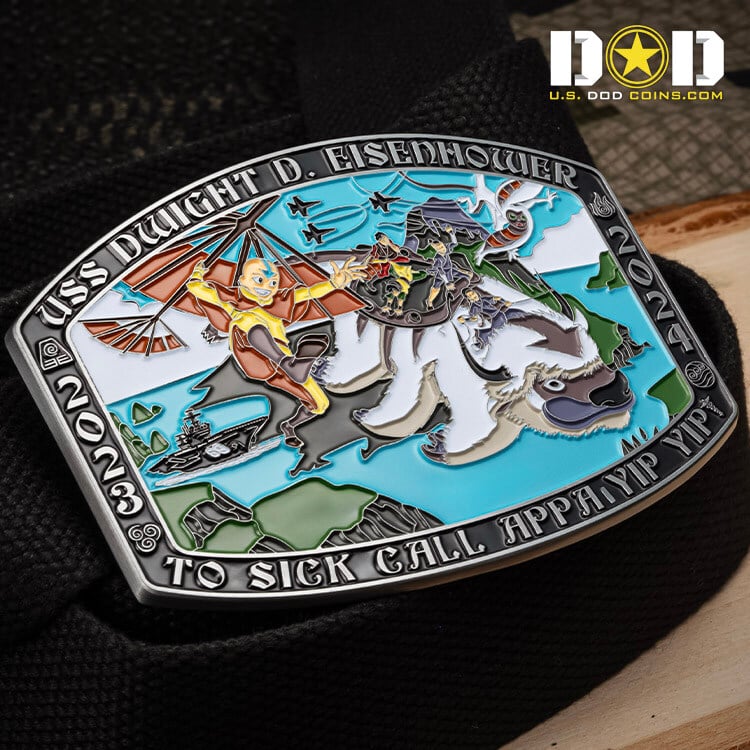 uss-dwight-d-eisenhower-avatar-last-airbender-appa-yip-yip-belt-buckle-2