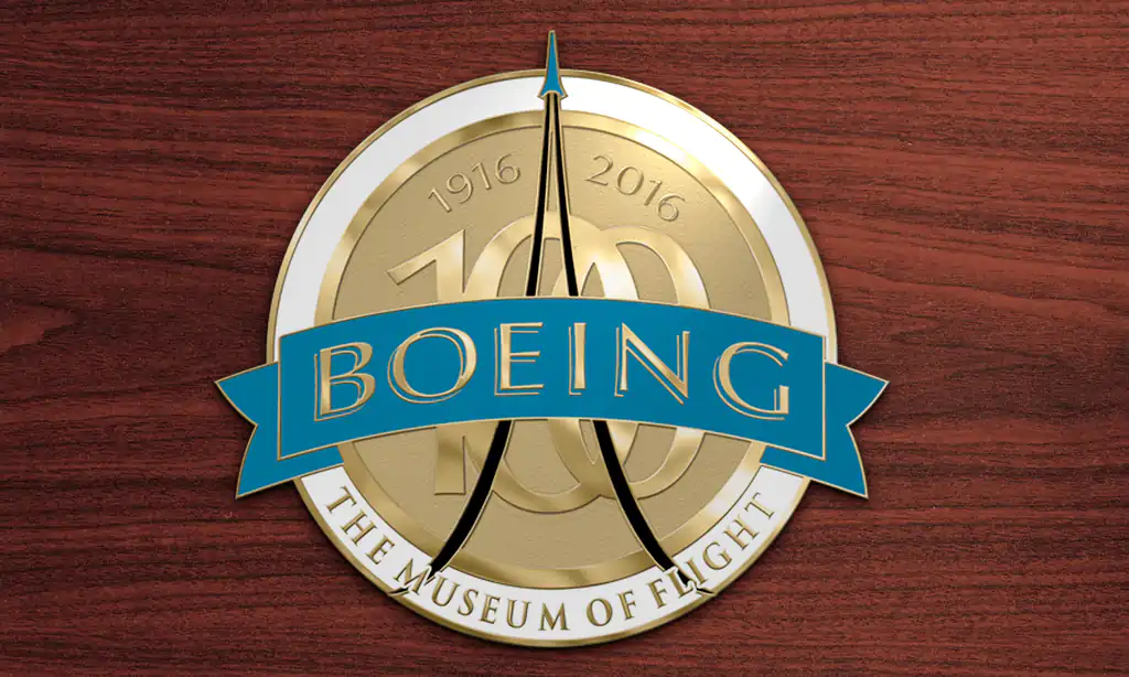 Boeing lapel pin