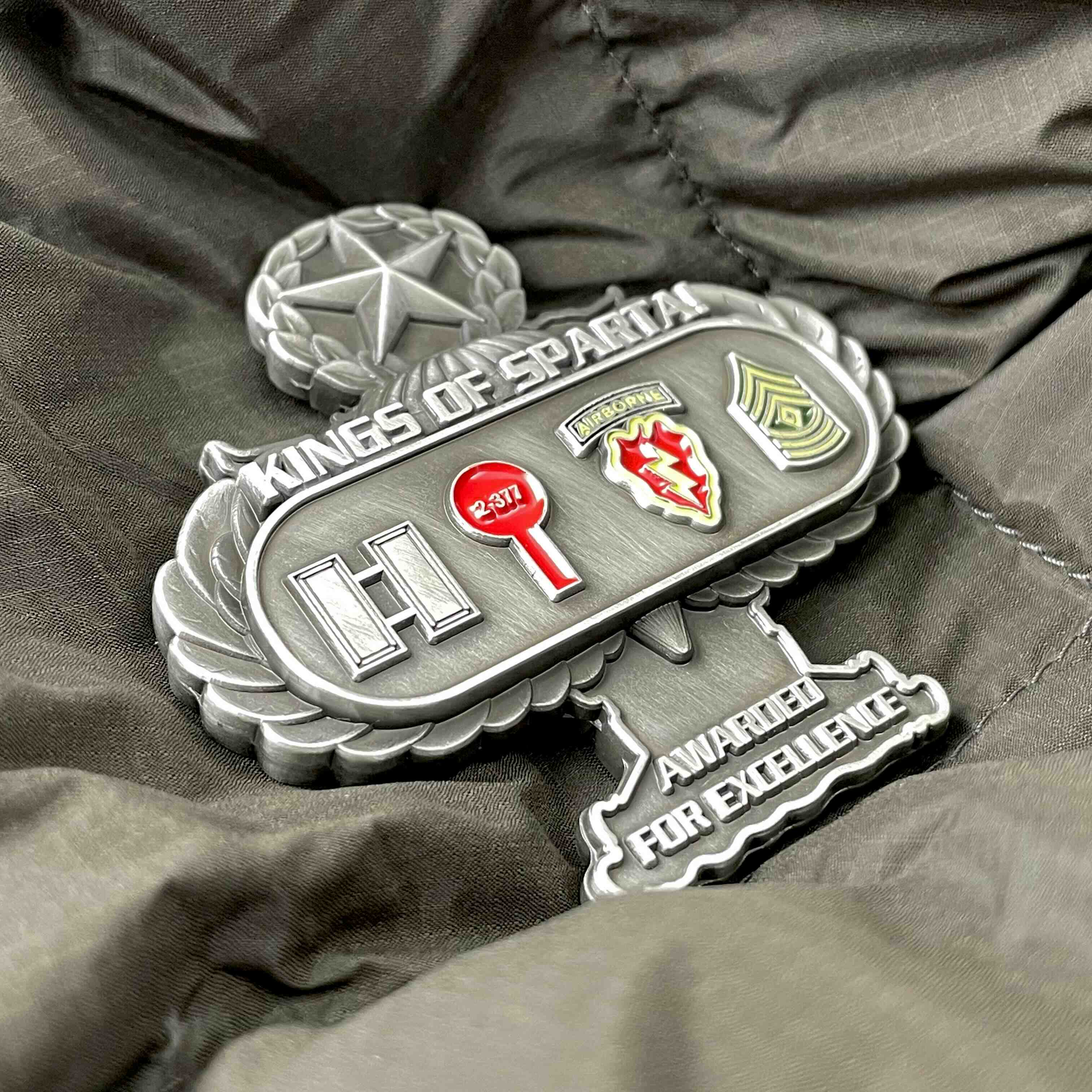 EOD 3D challenge coin