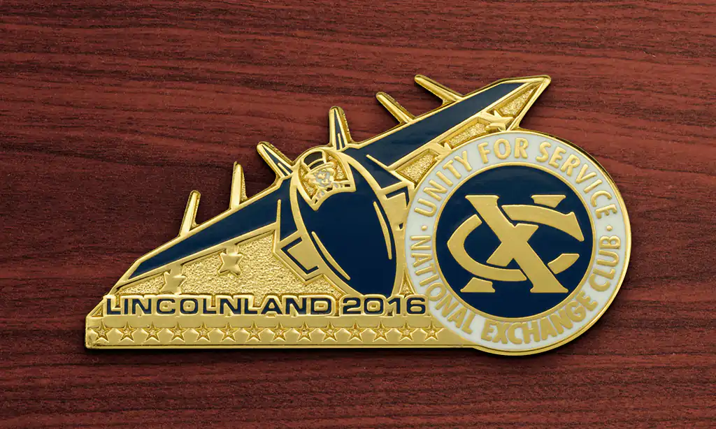 LincolnLand and 2016 custom lapel pin