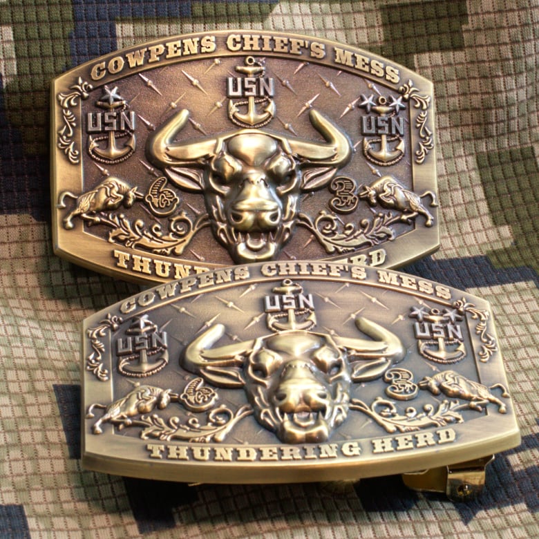 nav-chiefs-mess-custom-brass-antique-finish-belt-buckle