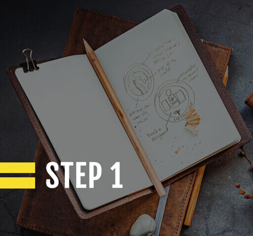 Step 1: gather your elements, files and ideas and send a quote request