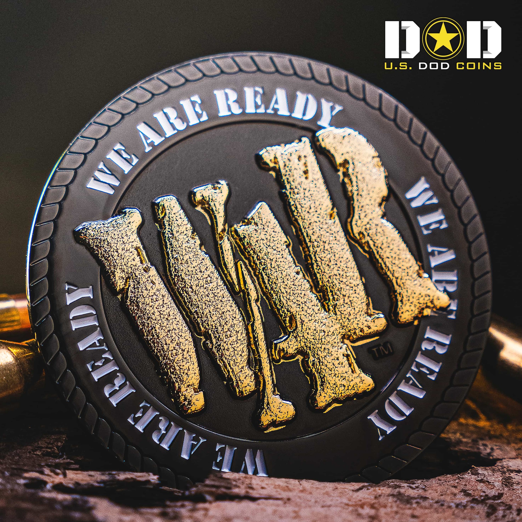 Custom Army Challenge Coins (USA) - U.S. DOD Coins – U.S. DOD Coins