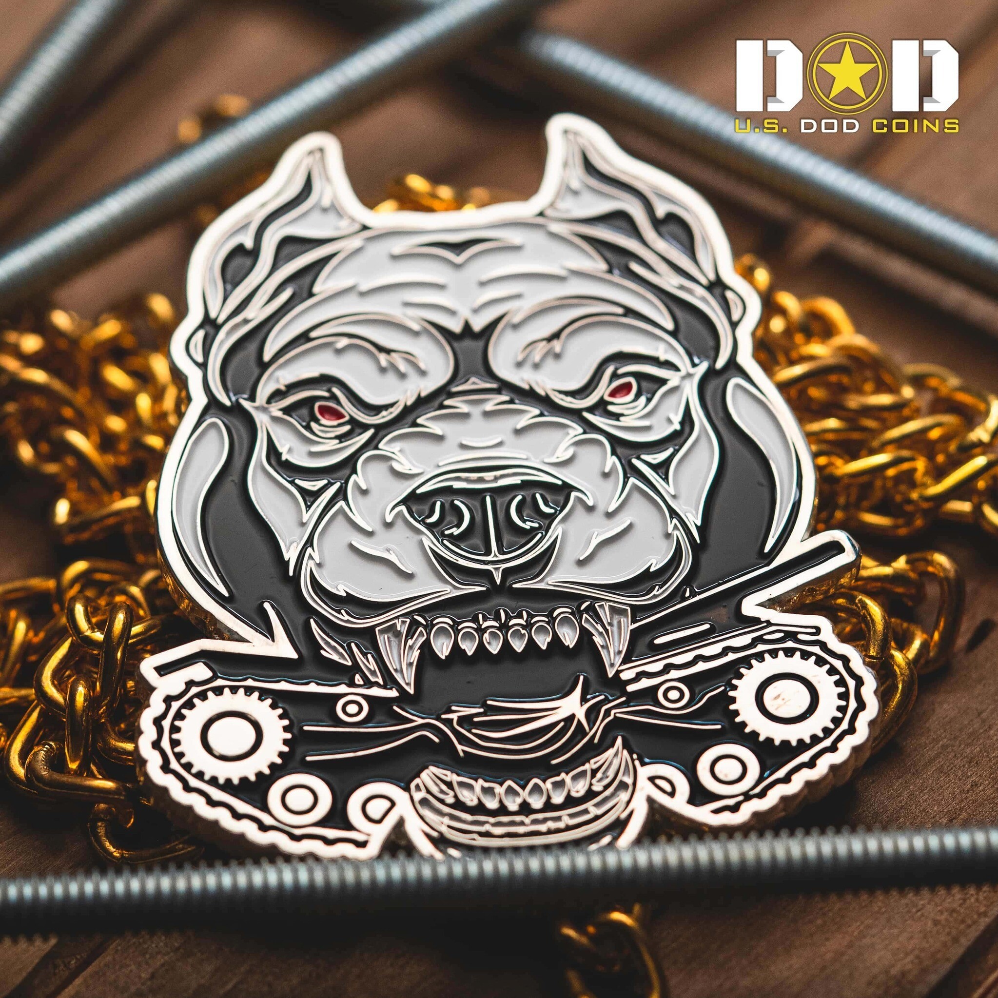 Custom challenge coin pricing example