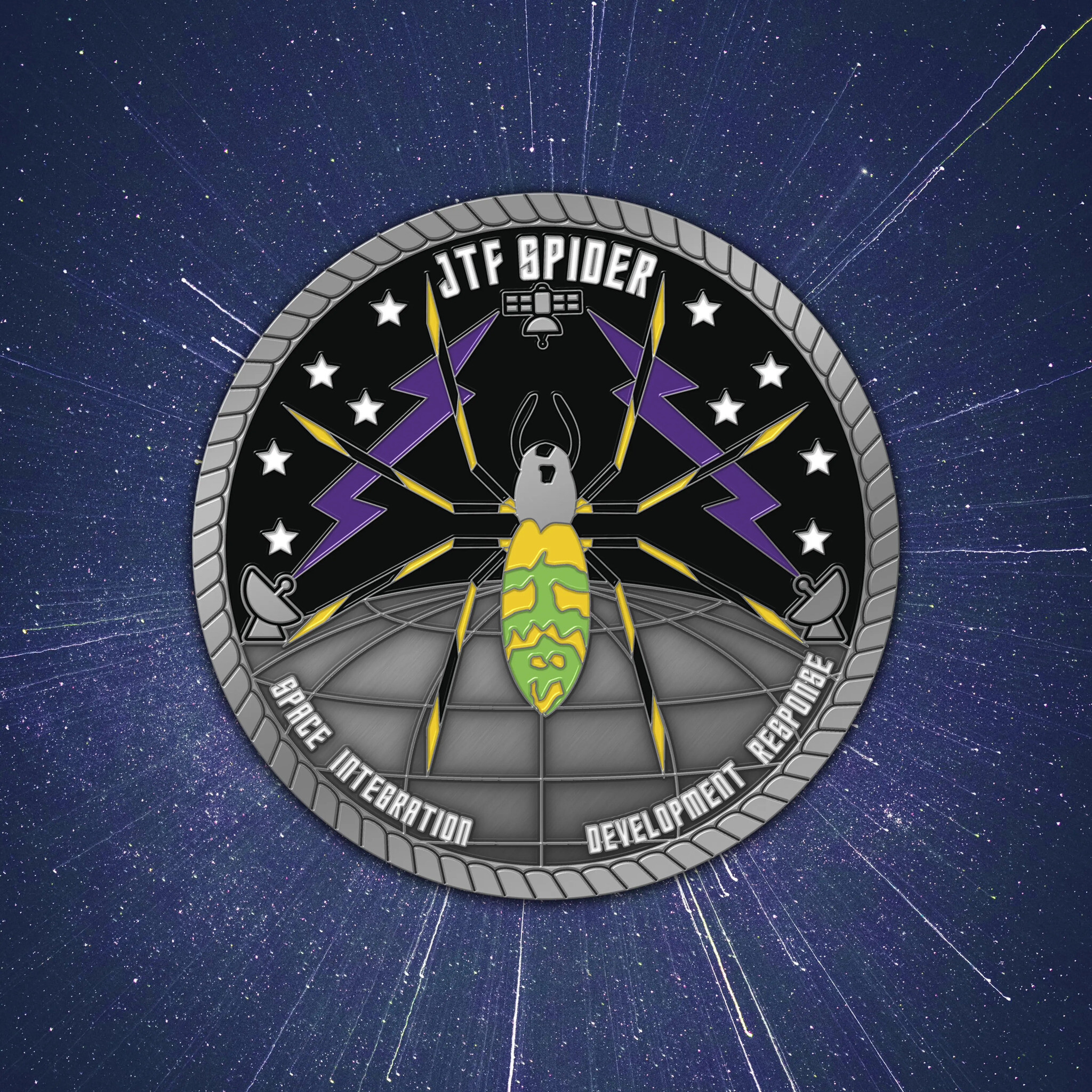 Custom challenge coin example