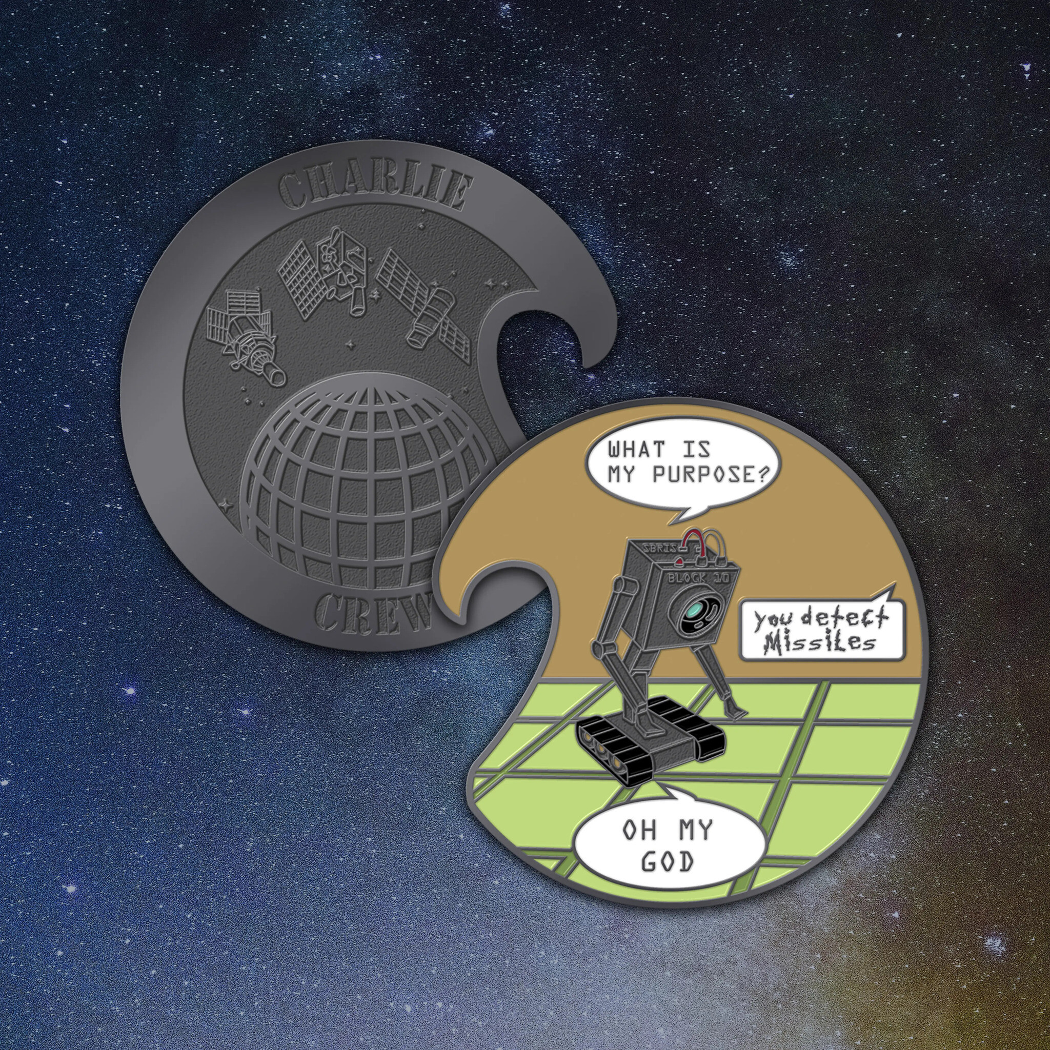 Custom challenge coin example
