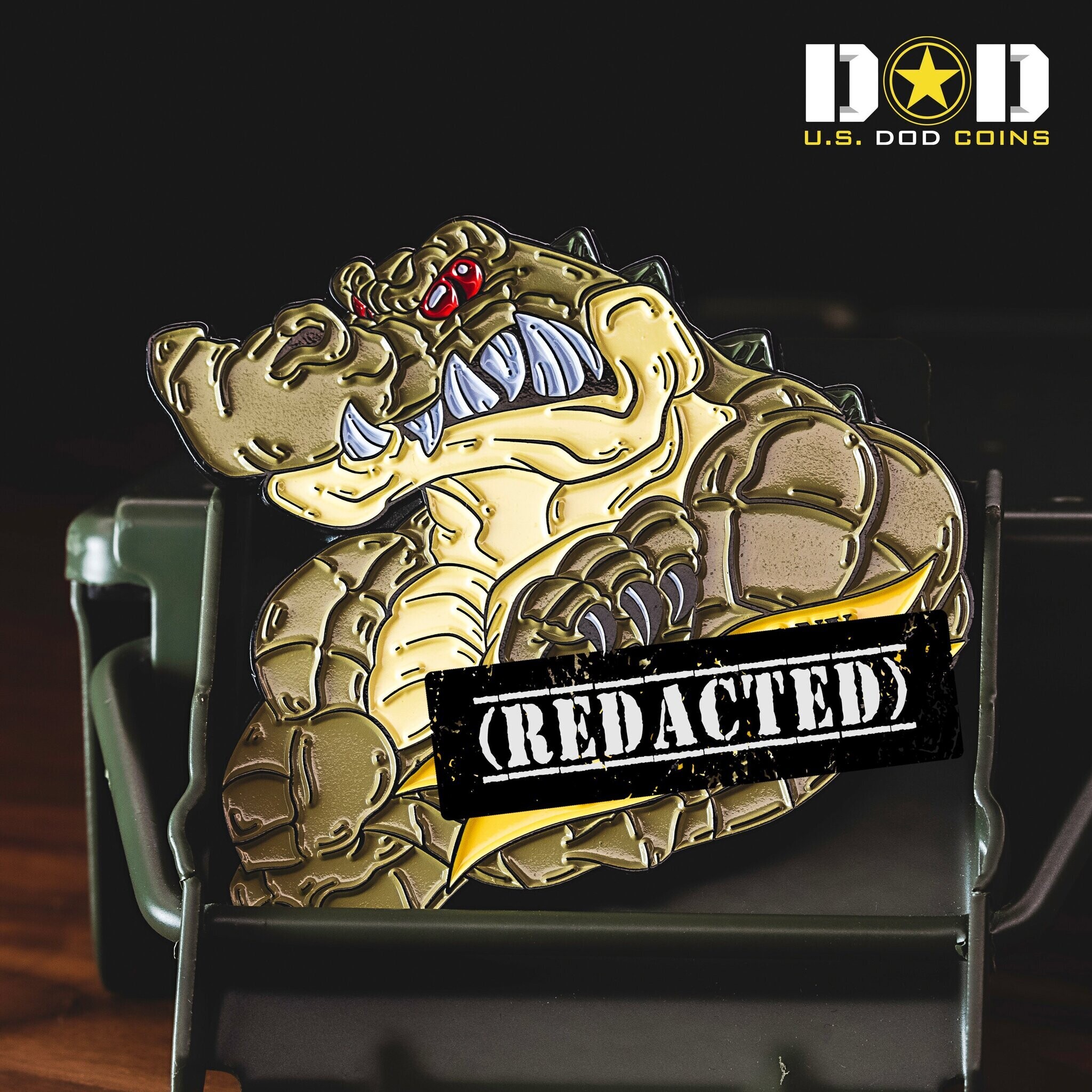 Custom U.S. Army challenge coin example
