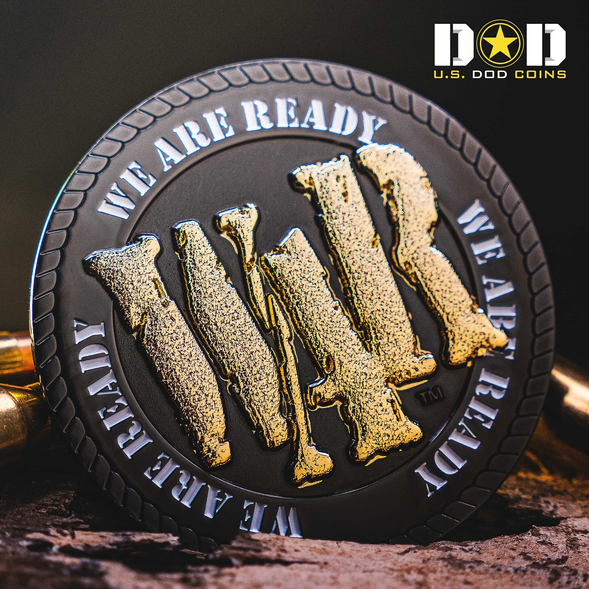 Custom U.S. Army challenge coin example
