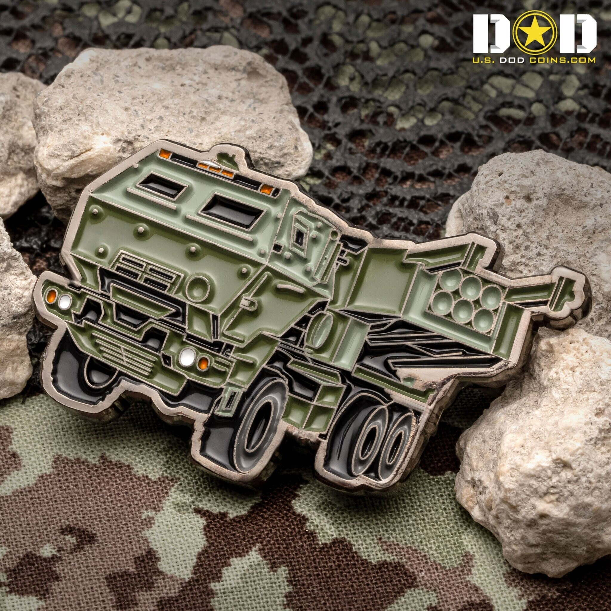 Custom U.S. Army challenge coin example