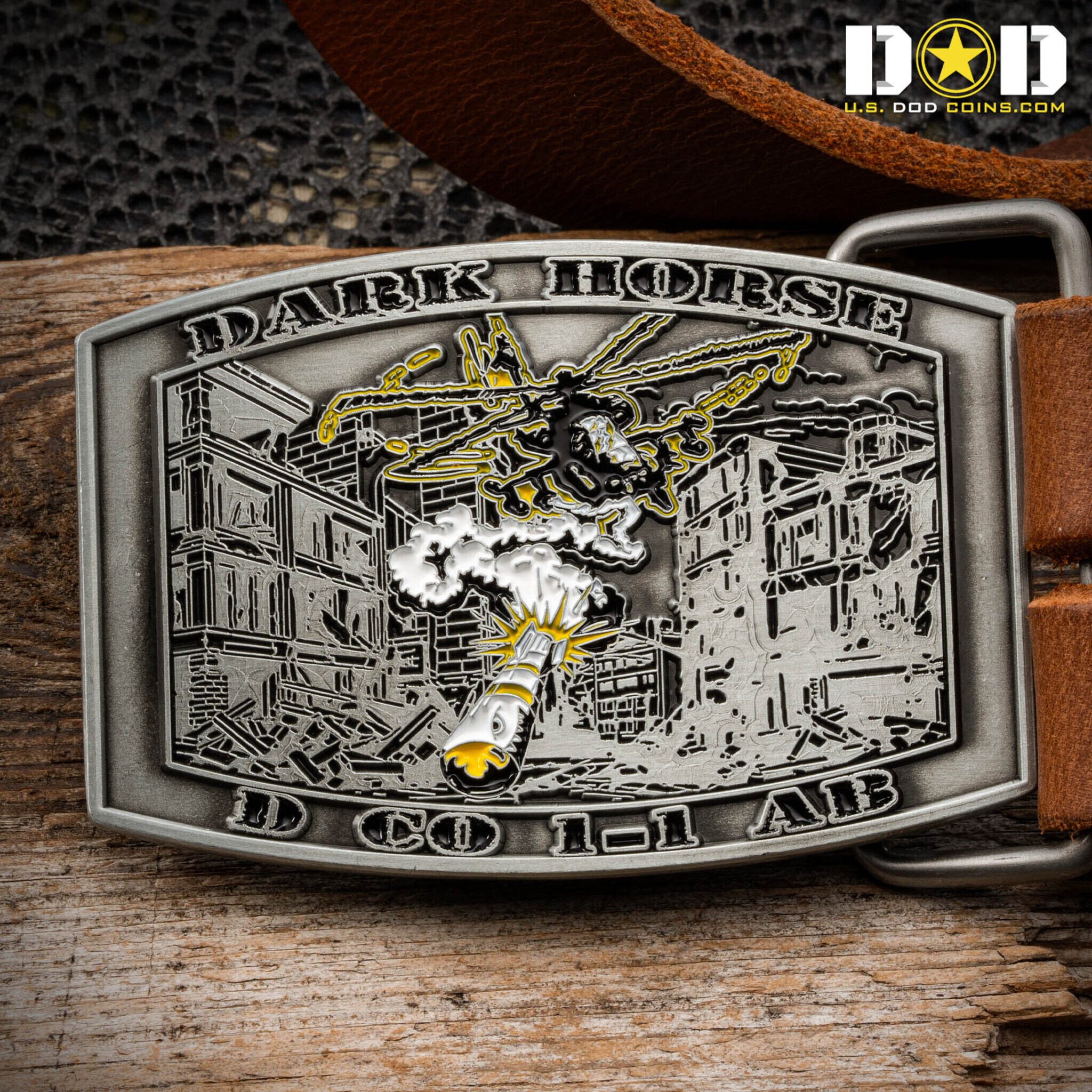 Custom challenge coin example