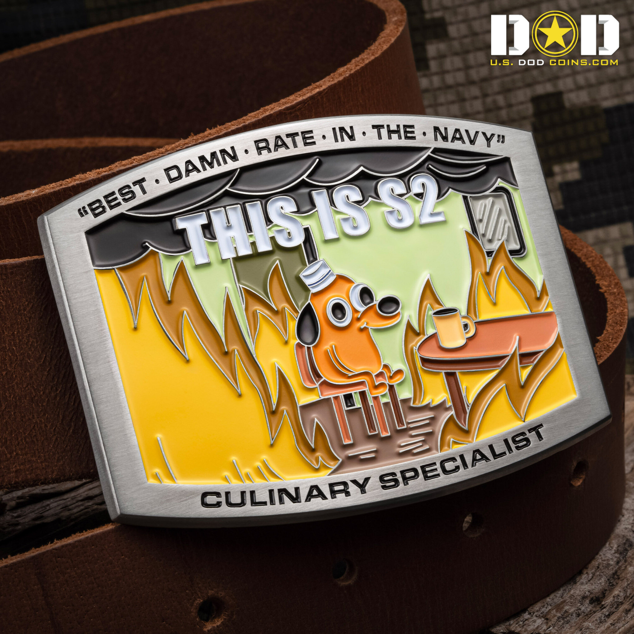 Custom challenge coin example