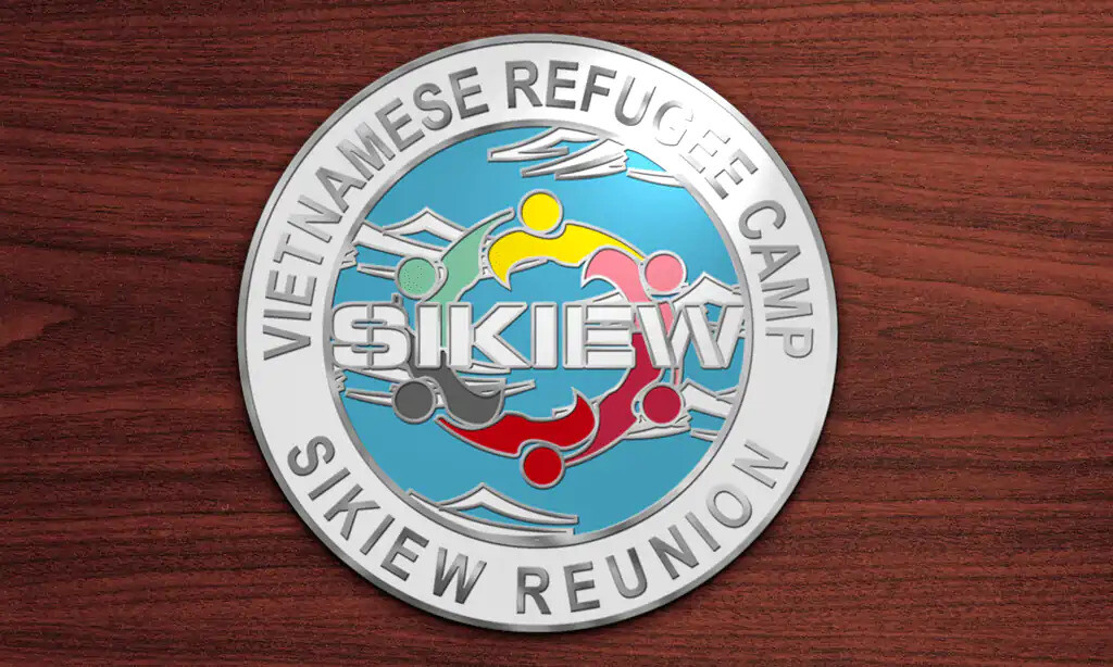 Custom challenge coin example