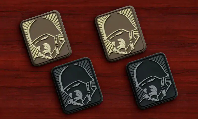 Custom challenge coin example