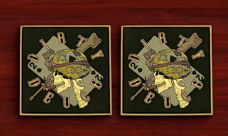 Custom challenge coin example