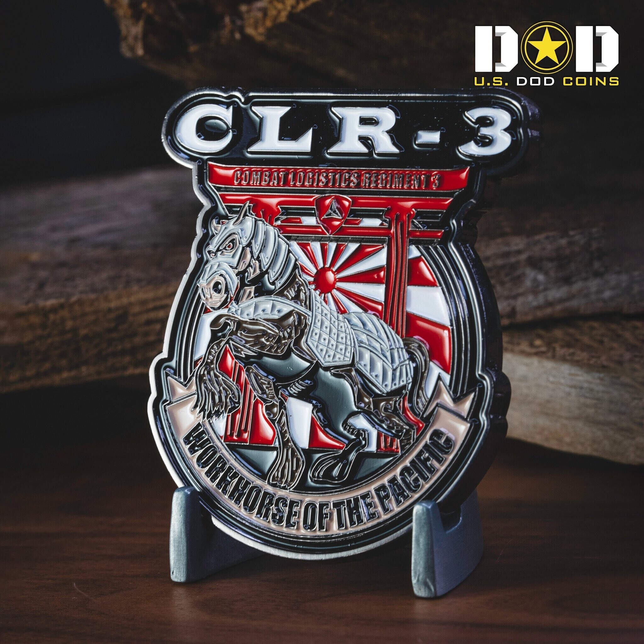 Standard 2D challenge coin example