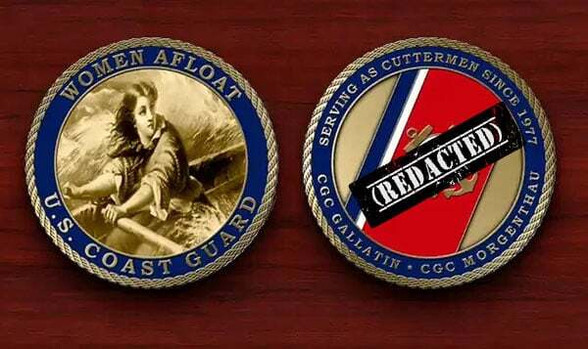 Offset printed challenge coin