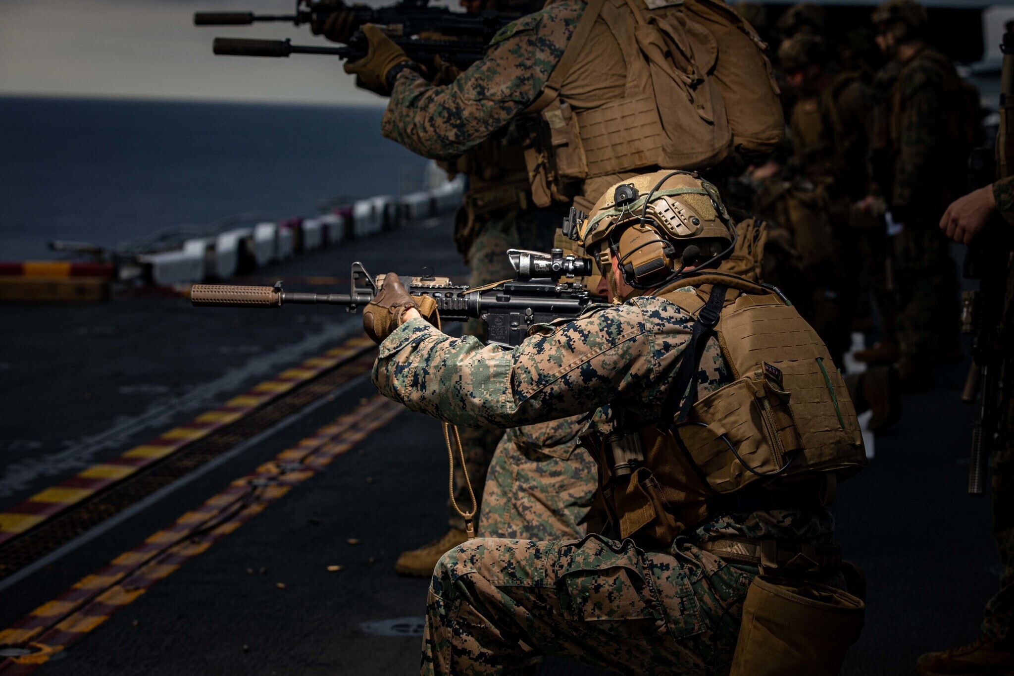 Custom Marine Corps challenge coins