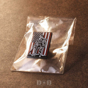 Plastic bag pin packaging