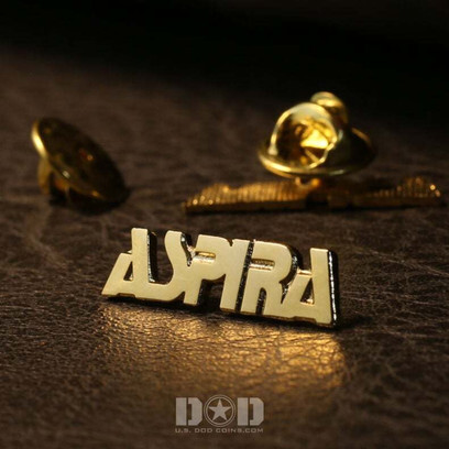 Die struck lapel pin