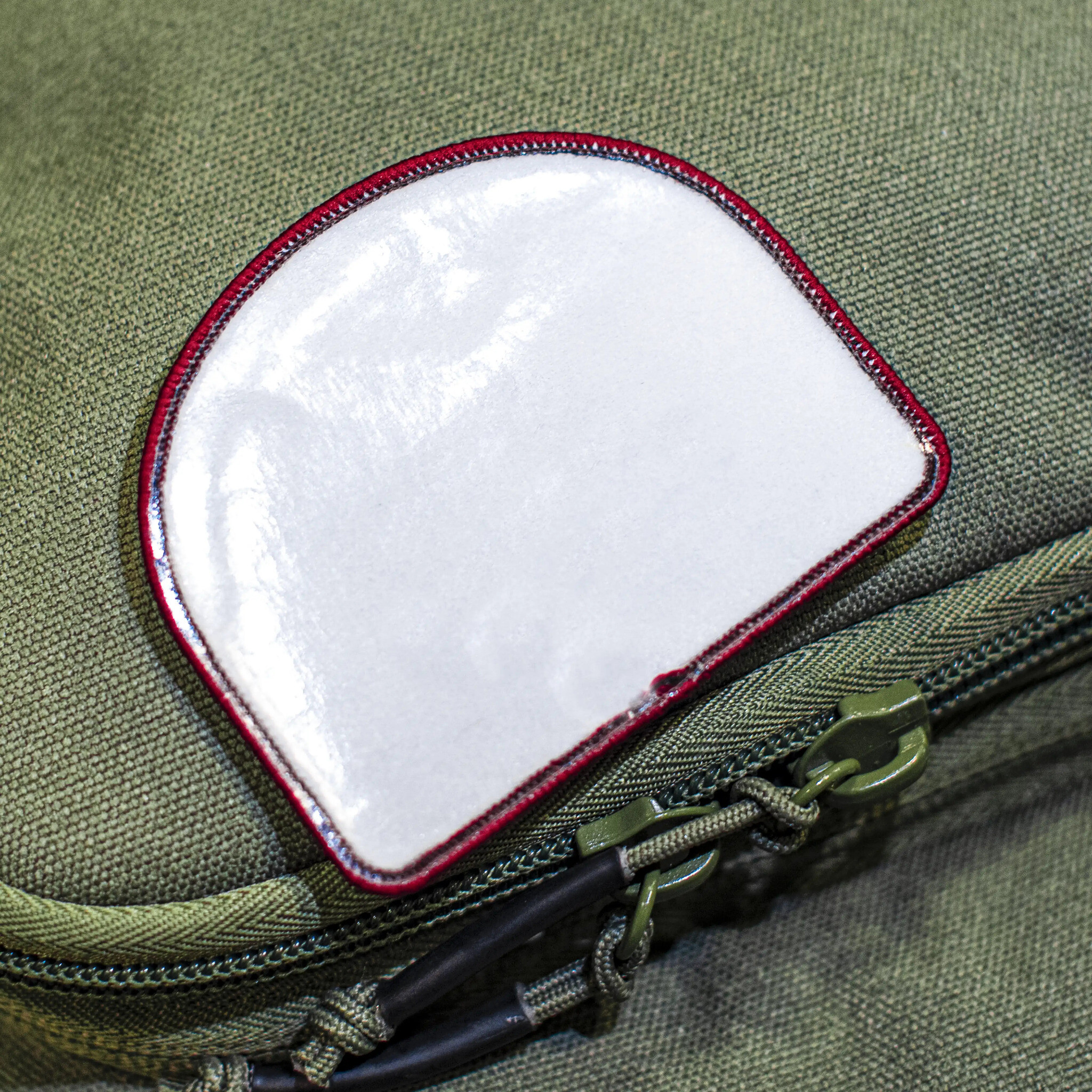 Iron on patch backing